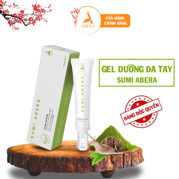 Gel Dưỡng Da Tay Sumi Abera 40ml - Giảm Đồi Mồi Tay, Cấp Ẩm Làm Mềm Da Tay Khô Nứt Nẻ, Bong Tróc, Giảm Nếp Nhăn Hiệu Quả Chỉ Từ 7 Ngày