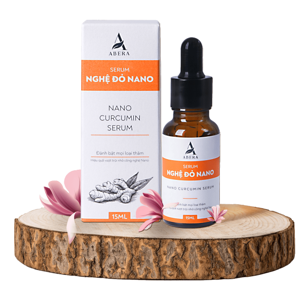 Serum Nghệ Đỏ Nano ABERA - Đánh bật mọi loại thâm