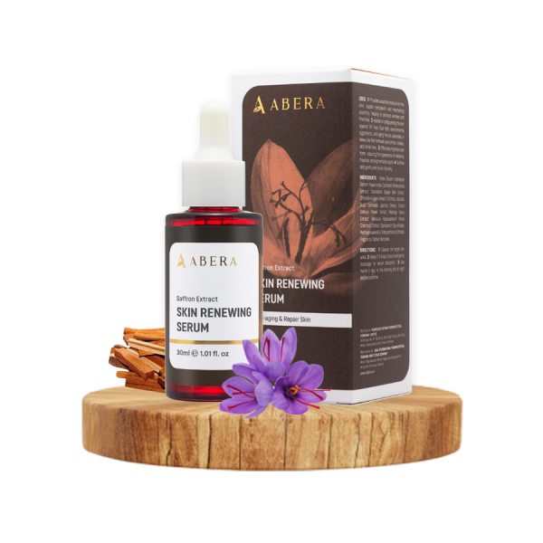 Serum Trẻ Hóa Da Abera Saffron - Bí Quyết Xóa Nếp Nhăn, Căng Bóng Da Trẻ Đẹp Cho Làn Da Không Tuổi