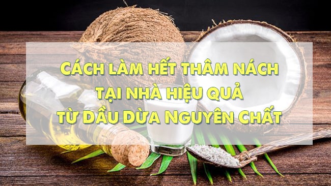 photo of 'Cách làm hết thâm nách tại nhà hiệu quả từ Dầu Dừa Nguyên Chất'