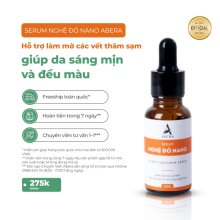 Serum Nghệ Đỏ Nano Abera | Giải Pháp Hỗ Trợ Mờ Thâm Mụn, Sẹo, Dưỡng Sáng Da